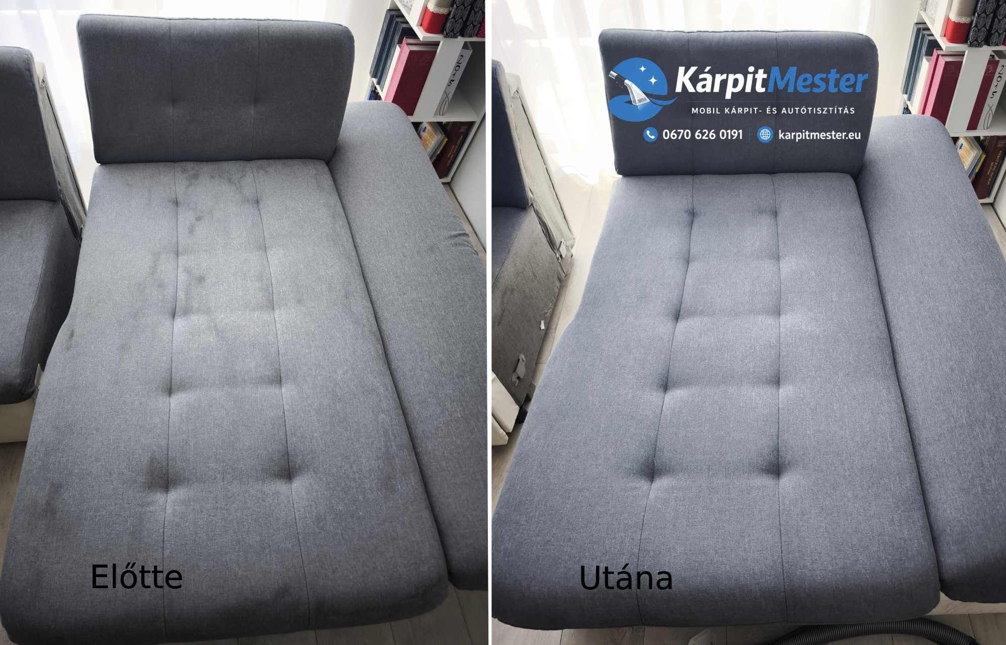 Kanapé előtte-utána